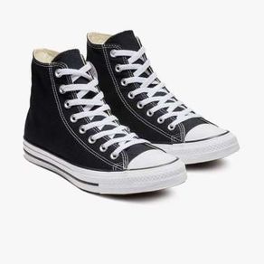 Converse Chuck Taylor All Star HI (U) Sepatu Sneakers - Black/White [CONM9160C]