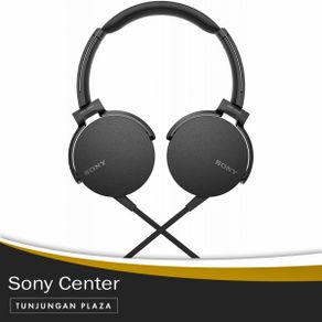 sony mdr-xb550ap extra bass headphone - black