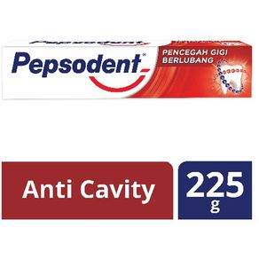 Pepsodent White Toothpaste Pasta Gigi Pencegah Gigi Berlubang 225G - Whitening Toothpaste