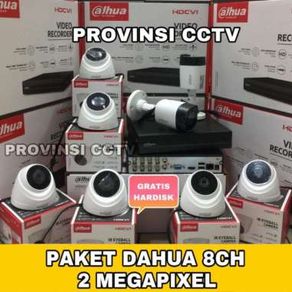 PAKET CCTV 8 CHANNEL 2MP