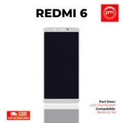 lcd xiaomi redmi 6/6a fullset touchscreen - white incell