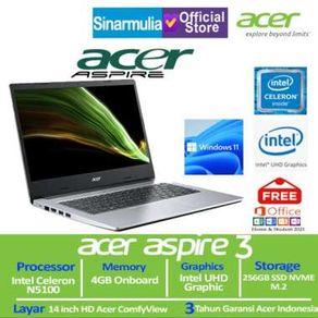 ACER ASPIRE 3 A314 N5100 4GB SSD 256GB