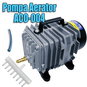 Pompa udara Resun ACO 004 mesin gelembung udara oksigen aerator kolam akuarium air pump aquarium
