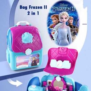 Disney Backpack Frozen Makeup Set Mainan Anak