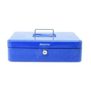 Krisbow Cash Box 30 Cm - Biru