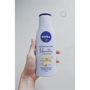 nivea body lotion sensational 200ml . - vanilla