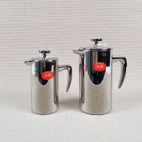 Pilihan sale double wall coffee plunger 