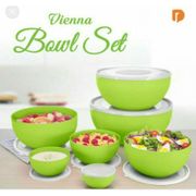 VIENNA bowl set of 7 GREEN