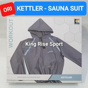 kettler nanotrax sauna suit/ exercise suit/ baju stelan sauna - xxl