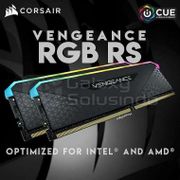 Corsair Vengeance RGB RS 16GB (2 x 8GB) DDR4 3200MHz - Black