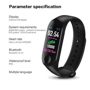 Smart Watch Smartwatch M3 M4 M5 Smart Band Smartband Support Android dan iOs TERMURAH