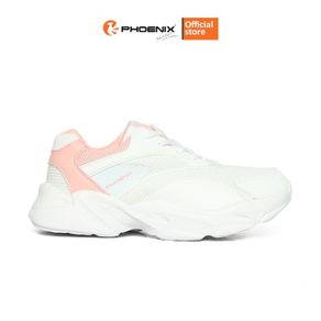 phoenix adeline sepatu running wanita - white/pink - putih 39