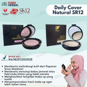 Bedak Daily Cover Natural SR12