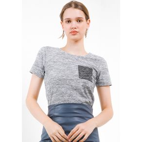 Tansia Knit Top In Grey