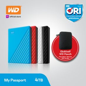 WD My passport New 4TB - HD / HDD / Hardisk Eksternal