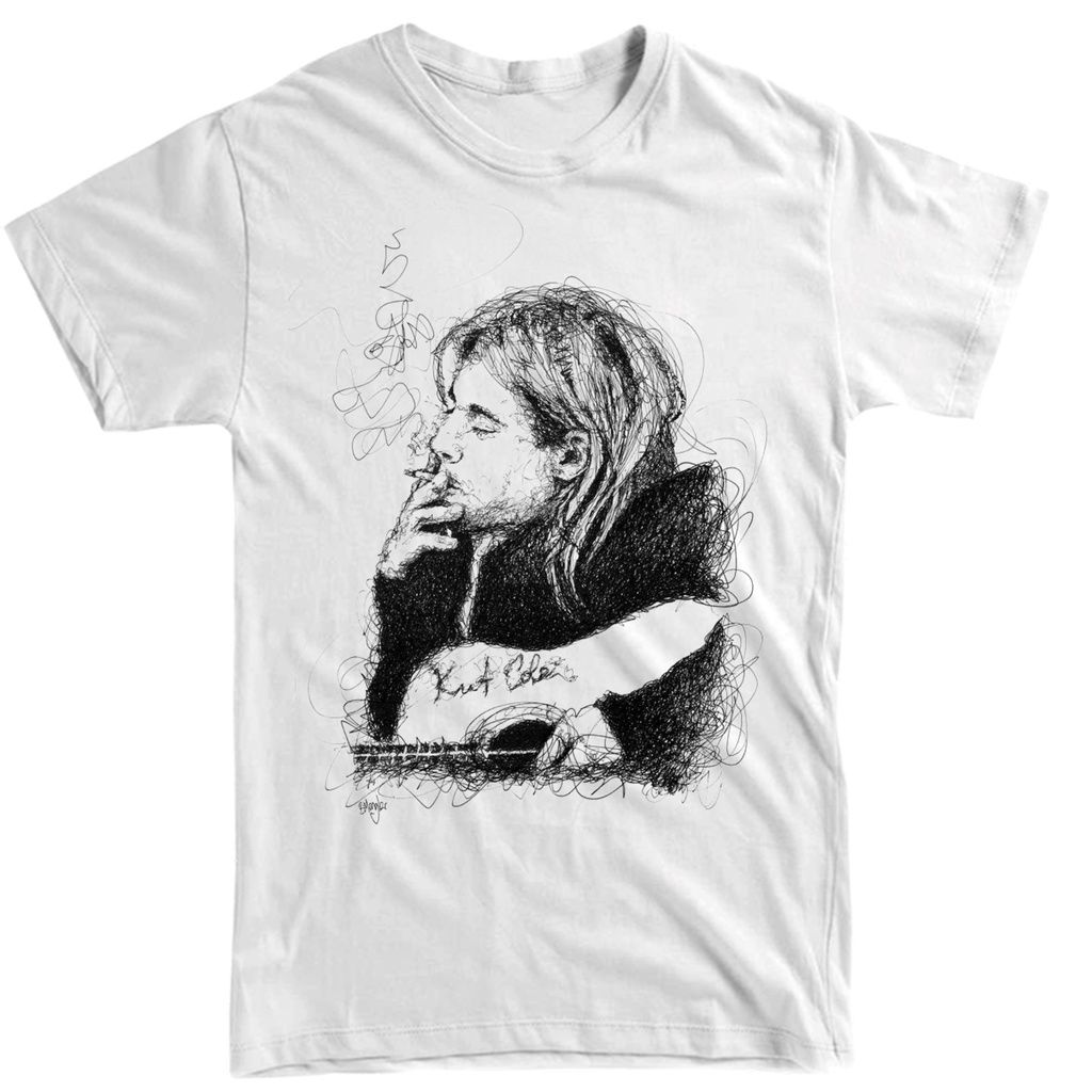 Pilihan kaos kurt cobain / kaos wanita 