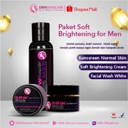 DRW For Men Paket Soft Brightening Basic 3IN1
