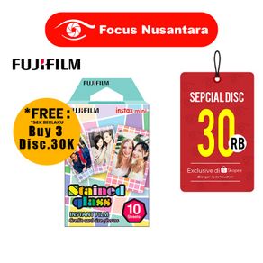 FUJIFILM Instax Paper Stained Glass Single Pack