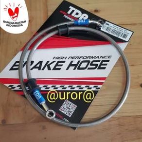 Kabel/Selang Rem Depan Tdr 35Inc/90Cm Silver