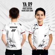 Jersey badminton anak baju bulu tangkis kaos bulutangkis