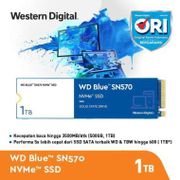 SSD WD Blue SN570 M.2 Pcie Gen3 Nvme 2280 1TB - WDC Blue M2 1 TB