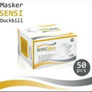 Masker Sensi Duckbill isi 50 pcs Original Sensi Surgical Face Mask