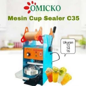 Cup Sealer Mesin Press Gelas Plastik C35