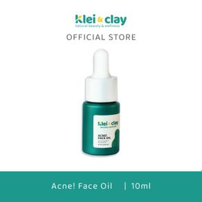 acne! face oil - klei & clay
