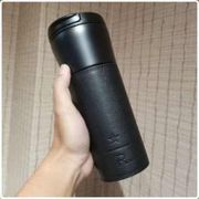 ginal Tumbler Starbucks R Reserve Black With Leather Kode 188