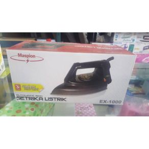 Pilihan Setrika Maspion Ex 1000 Hitam0 84 000 00 Harga 11 22 Shopback