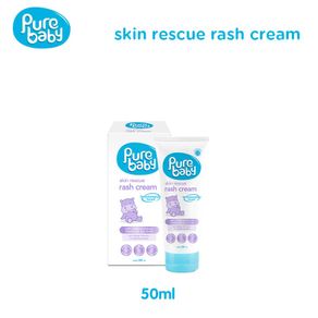 Pure Baby Skin Rescue Rash Cream 50 ml - Krim Bayi Atasi Ruam Popok Kemerahan dan Iritasi