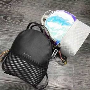 Tas Backpack Charles & Keith Cnk
