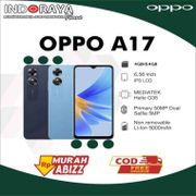 OPPO A17 4GB / 64GB | 4/64 GB | Biru Laut - Garansi Resmi
