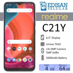 Realme C21Y - C21 4/64 - 3/32 GB Garansi Resmi