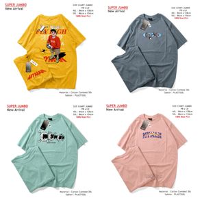 Kaos Jumbo Pria 4XL 5XL bigsize distro