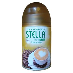 STELLA MATIC PREMIUM CAFFE LATTE 225 ML - PENGHARUM RUANGAN
