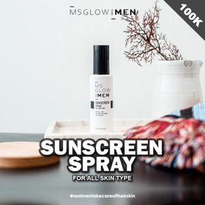 MS Glow Men Sunscreen Spray 100% Original