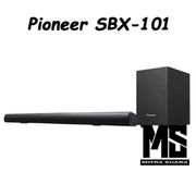 soundbar pioneer sbx-101 sound bar sbx101 bluetooth subwoofer wireless