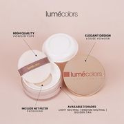 Lumecolors Loose Powder Pore Blurring Effect With Oil Control Medium