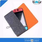 Portable Soft Felt Pouch Handbag Storage Nintendo Switch DARK GREY