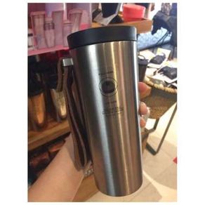 STARBUCKS TUMBLER STAINLESS WITH STRAP