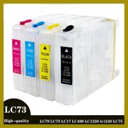 Kartrid tinta dapat diisi ulang untuk Brother LC79 LC73 LC17 lc1240 LC400 LC1220 LC75 untuk MFC-J425W J430W J435W J625DW J825DW J835DW
