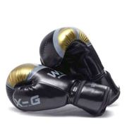 Jual Sarung Tangan Tinju Mma Boxing Muay Thai Glove Fe - Wsd Bo002 - Hitam 12 Oz