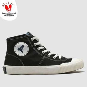 BRODO - Sepatu Vulcan Hi Black WS - 41