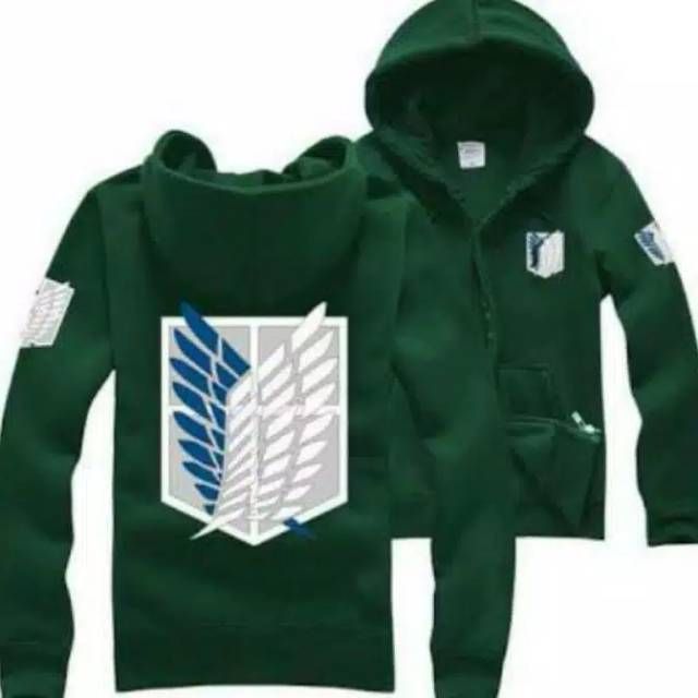Pilihan jaket anime attack on titan aot 
