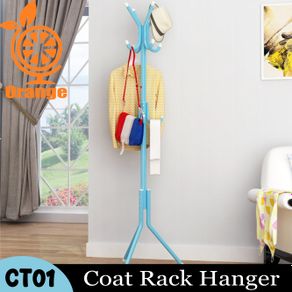 Stand Hanger Gantungan Baju topi tas berdiri multifungsi