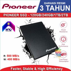 "SSD Internal Pioneer 120GB / 240GB / 480GB / 1TB / 2TB - SATA3 - 2.5"" - Garansi Resmi 3 Tahun"