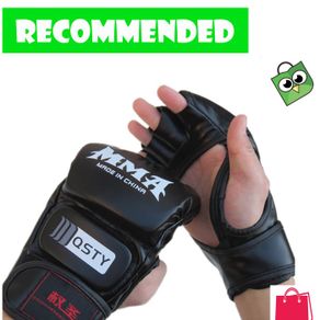 taffsport sarung tangan tinju mma ufc boxing muay thai leather glove