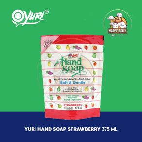 yuri hand soap 375 ml - strawberry