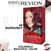 revlon colorsilk hair color cat rambut pewarna rambut hair no amonia - 48 burgundy
